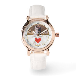 personalisierte Hochzeitsfeier Armbanduhr