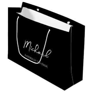 Personalisierte Hochzeitsfeier - Geschenk für Schw Große Geschenktüte