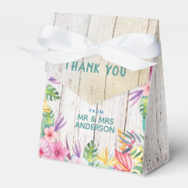 Personalisierte Hochzeitsgeschenke für Tropical Be Geschenkschachtel