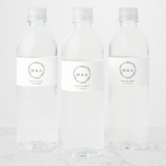 Personalisierte Hochzeitsmarkierungen für Monogram