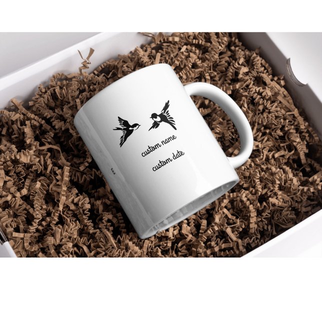 Personalisierte Hochzeitsstiftung Camping Tasse, E Kaffeetasse (Von Creator hochgeladen)