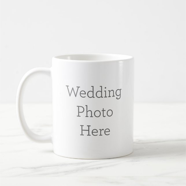 Klassische, weiße Tasse, 325 ml (Links)