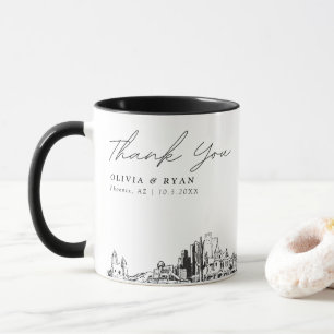 Personalisierte Hochzeitstasse Phoenix Tasse