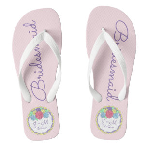 Personalisierte Hochzeitstorte Bridesmaid Flip Flo Flops