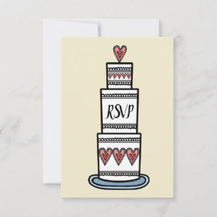 Personalisierte Hochzeitstorte UAWG Einladung