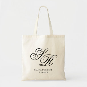 Personalisierte Hochzeitswillkommens-Tasche mit Mo Tragetasche