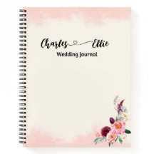 Personalisierte Hochzeitszeitschrift "Elegant Flor