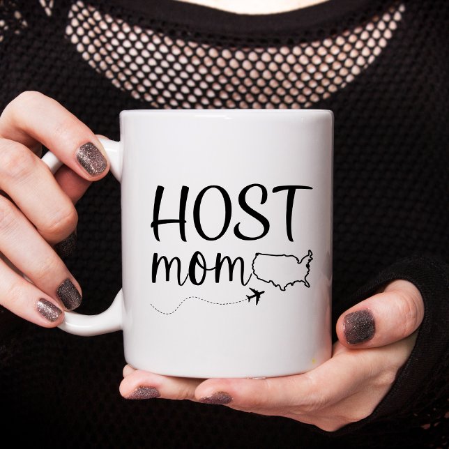 Personalisierte Host-Mama-Tasse, Au-Paare-Geschenk Tasse (Von Creator hochgeladen)