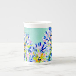 Personalisierte Hübsche Agapanthas-Kaffee-Tasse Prozellantasse