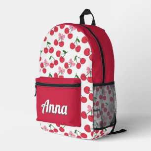 Personalisierte Hübsche Farben Modernes Girly Fruc Bedruckter Rucksack