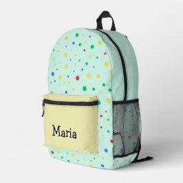 Personalisierte Hübsche Farbenfrohe Moderne Giralb Bedruckter Rucksack
