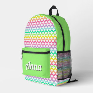 Personalisierte Hübsche Farbenfrohe Moderne Giralb Bedruckter Rucksack