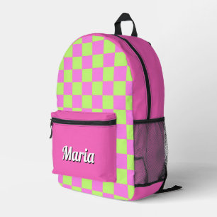 Personalisierte Hübsche Farbenfrohe Moderne Giralb Bedruckter Rucksack