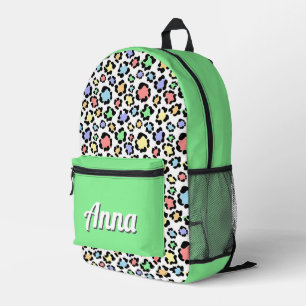 Personalisierte Hübsche Farbenfrohe Moderne Giralb Bedruckter Rucksack
