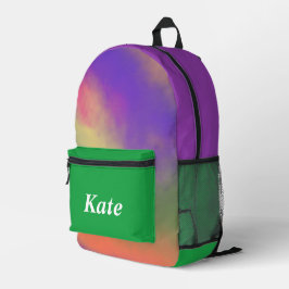Personalisierte Hübsche Farbenfrohe Moderne Giralb Bedruckter Rucksack