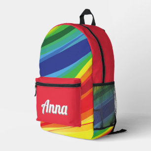 Personalisierte Hübsche Farbenfrohe Moderne Giralb Bedruckter Rucksack