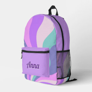 Personalisierte Hübsche Farbenfrohe Moderne Giralb Bedruckter Rucksack