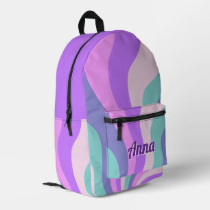 Personalisierte Hübsche Farbenfrohe Moderne Giralb Bedruckter Rucksack