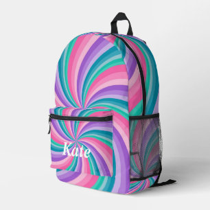 Personalisierte Hübsche Farbenfrohe Moderne Giralb Bedruckter Rucksack