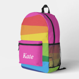 Personalisierte Hübsche Farbenfrohe Moderne Giralb Bedruckter Rucksack