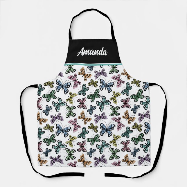 Personalisierte Hübsche Schürze (Vorderseite)