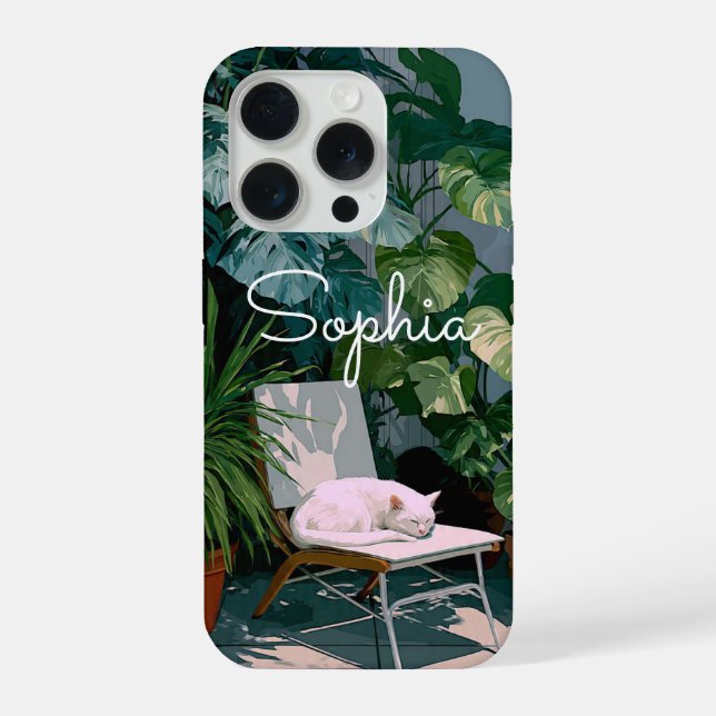 Personalisierte Hüllen mit Namen iPhone 15 Pro Hülle (Rückseite)