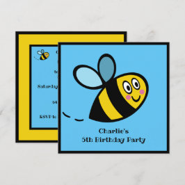 Personalisierte Hummeleinladung