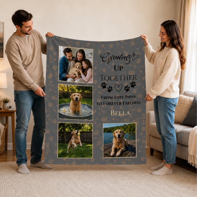 Personalisierte Hund-Foto-Fleece-Decke  Fleecedecke (Von Creator hochgeladen)