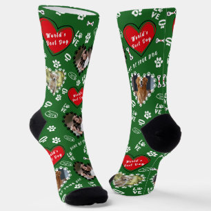 Personalisierte Hund-Foto-Socken Individuelle Hu Socken