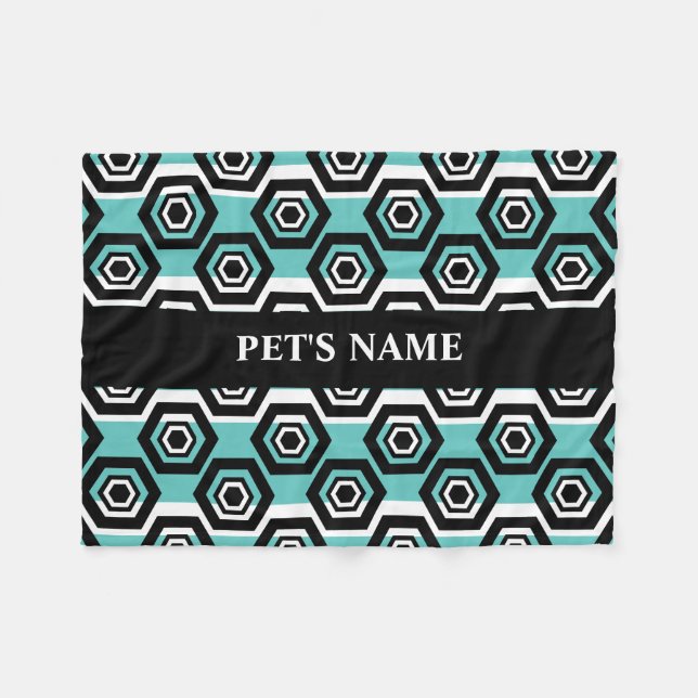 Personalisierte Hundedecken Fleecedecke (Vorderseite (Horizontal))