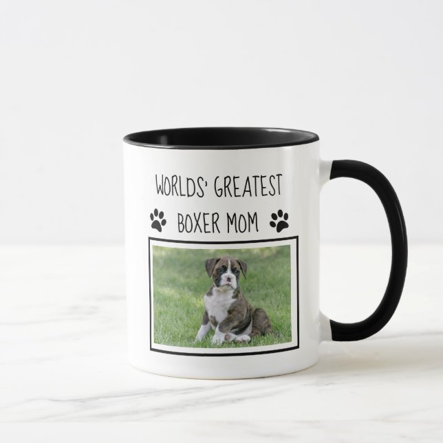 Personalisierte Hundegeschenke - weltbeste Tasse (Rechts)