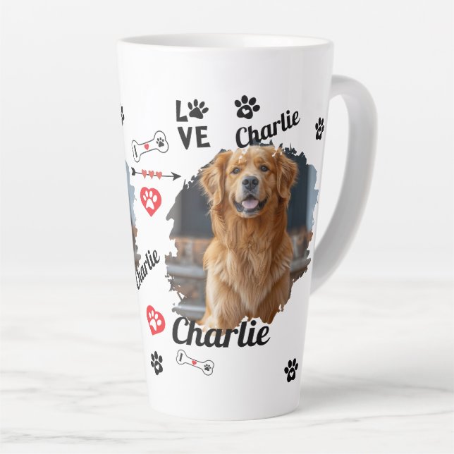 Personalisierte Hundeschutze | Tasse von Haustiere (Rechte Ecke)