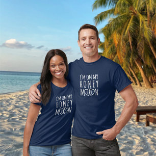 Personalisierte Ich bin auf meiner Hochzeitsreise T-Shirt