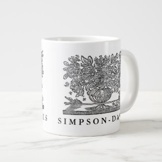 Personalisierte Illustration mit Greifen Jumbo-Tasse