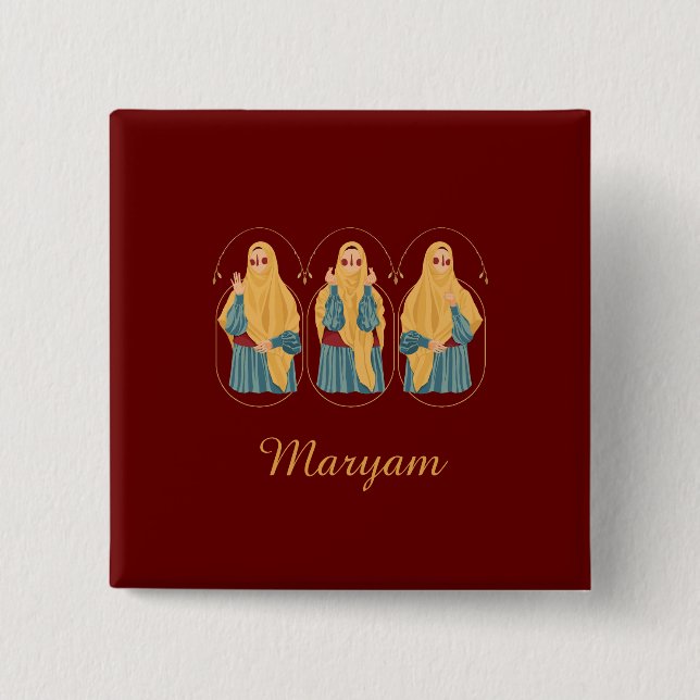 Personalisierte Illustrationstaste Button (Vorderseite)