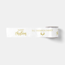 Personalisierte Imitate-Gold Foil Frohe Weihnachte