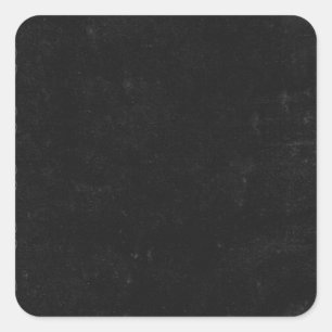 Personalisierte, individuell angepasste schwarze T Quadratischer Aufkleber