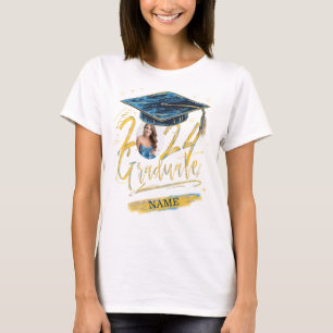 Personalisierte individuelle Abschlussfotos T-Shirt
