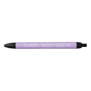Personalisierte individuelle violette Geschenkidee Kugelschreiber