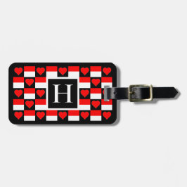 Personalisierte indonesische Flagge - Benutzerdefi Gepäckanhänger