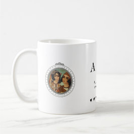 Personalisierte Initial- und Date-Tasse - Individu Kaffeetasse