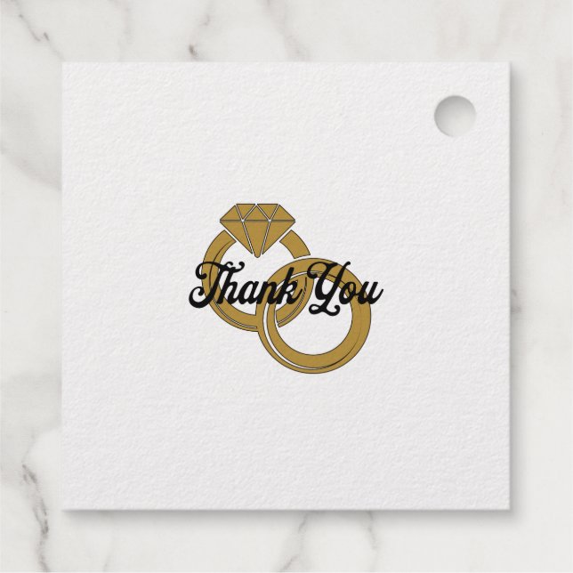 Personalisierte Initialen Geschenkanhänger (Rückseite)