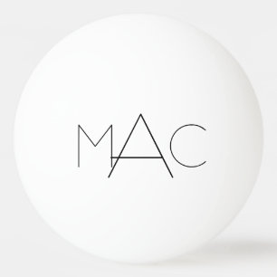 Personalisierte Initialen Tischtennisball