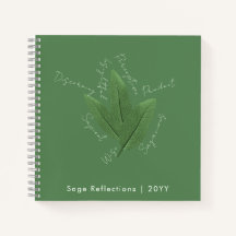 Personalisierte Inspirationsquelle Grüne Blätter K