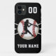 Personalisierte iPhone-Fälle im Baseball-Bereich n Case-Mate iPhone Hülle (Rückseite)