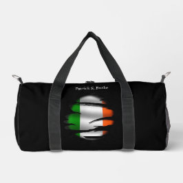 Personalisierte irische Flagge Duffle Bag