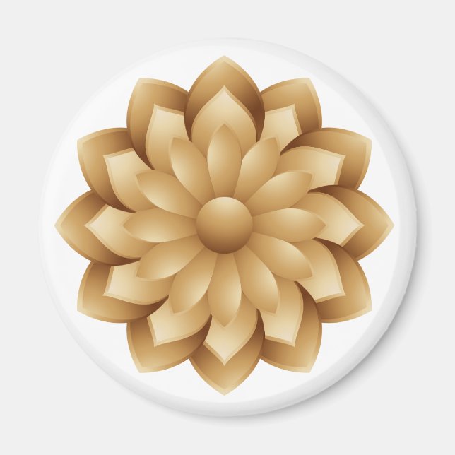 Personalisierte islamische Hochzeitsmagnete Magnet (Vorne)