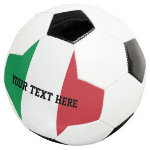 Personalisierte italienische Fahne Fußball-Gesche Fußball