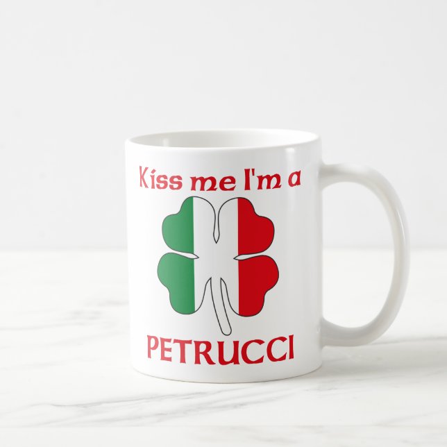 Personalisierte italienische küssen mich, den ich kaffeetasse (Rechts)