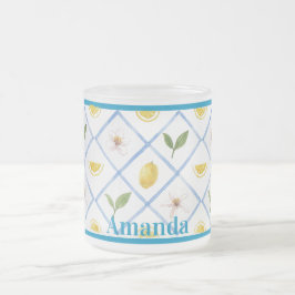 Personalisierte italienische Tasse für Zitrusfrüch